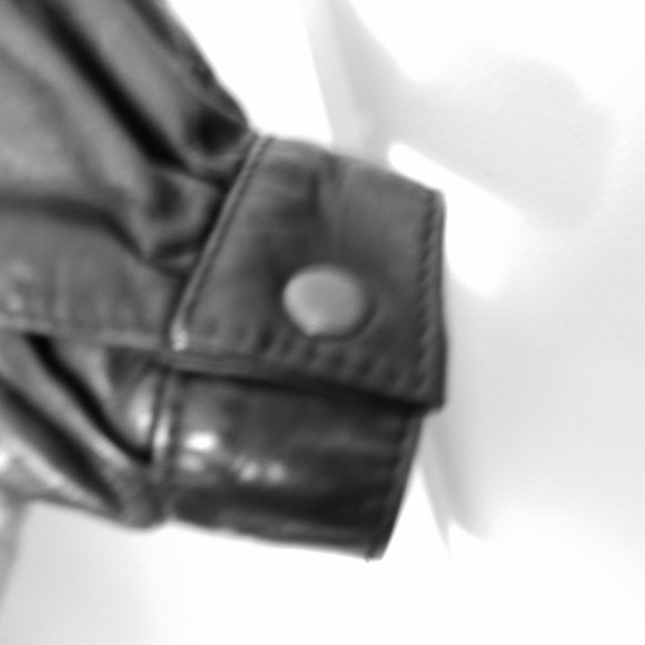 Vintage Gino di Giorgio by Comint Black Leather Jacket with Lining - Medium - Picture 7 of 11